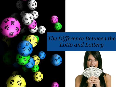 difference between lotto and lottery.